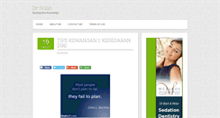 Desktop Screenshot of drsolah.com